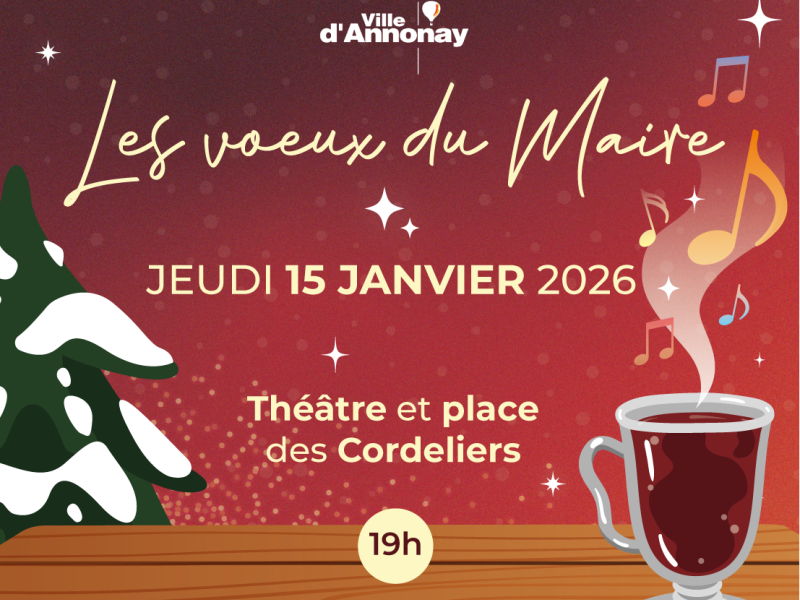 LES VŒUX DU MAIRE : Bonne année 2026 !