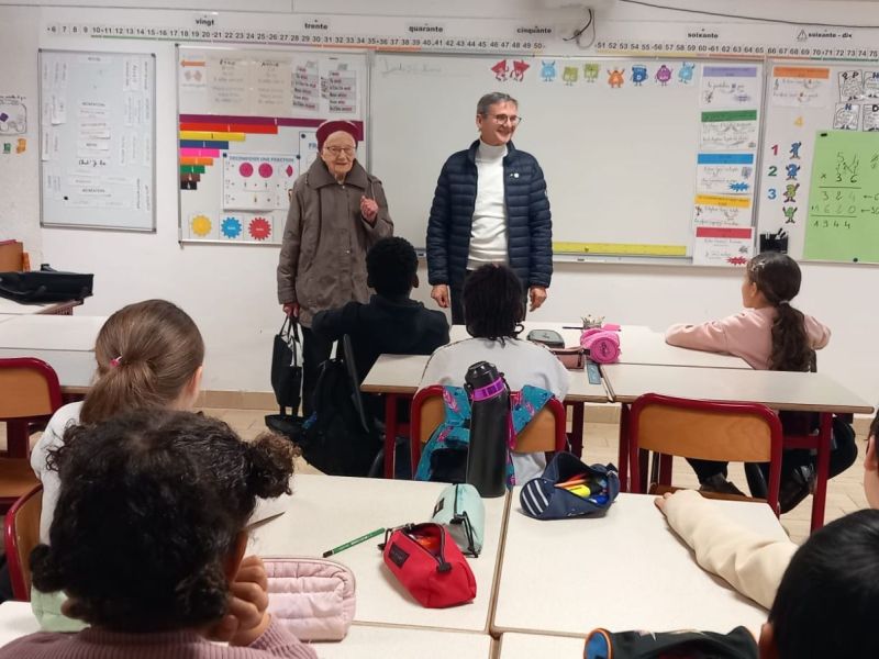 Devoir de mémoire : des échanges riches entre l’ANACR et les élèves de CM de l’école des Cordeliers