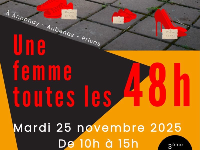 "Une femme toutes les 48 heures"