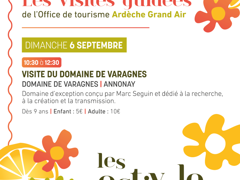 Visite guidée - Domaine de Varagnes