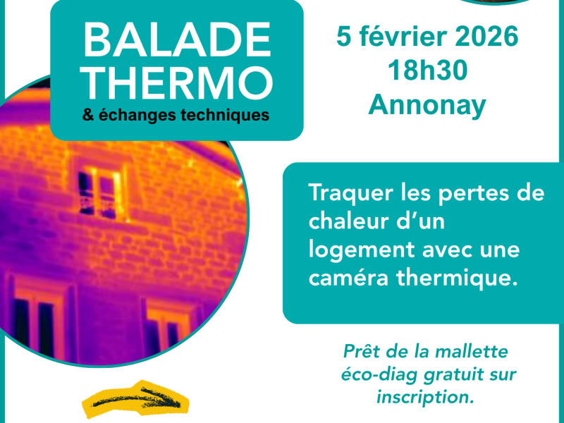 Balade thermographique & échanges techniques
