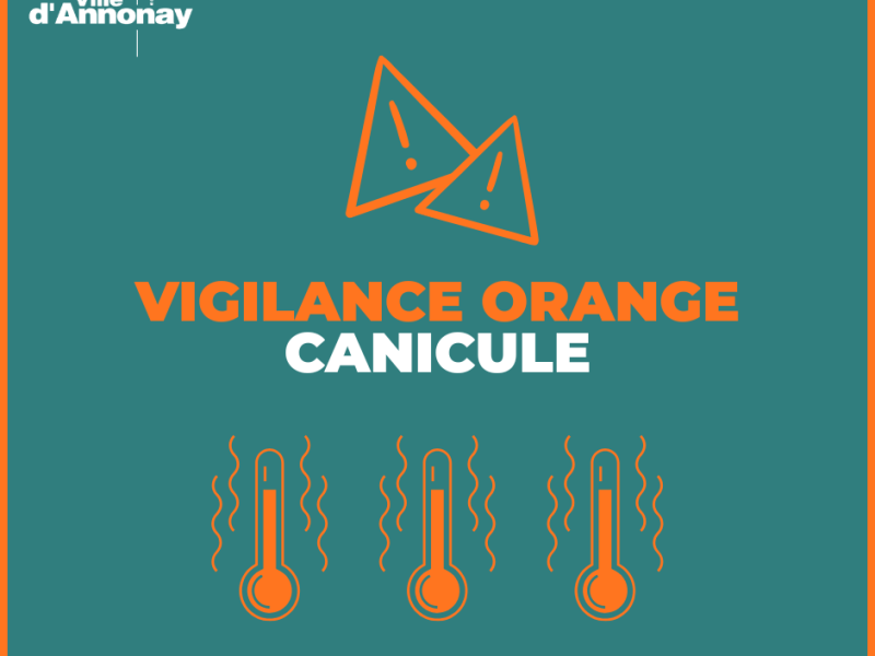 Alerte orange canicule : adaptation des horaires d'ouverture des services municipaux