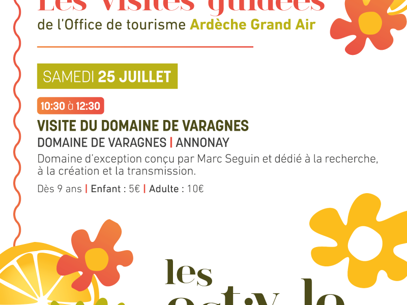 Visite guidée - Domaine de Varagnes