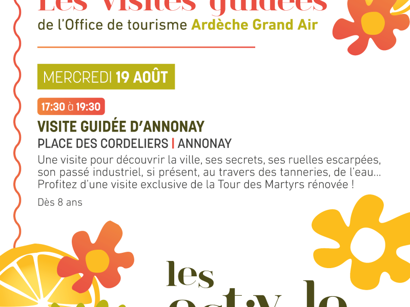 Visite guidée - Annonay