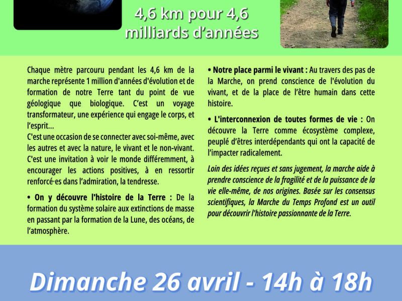 Marche du Temps Profond