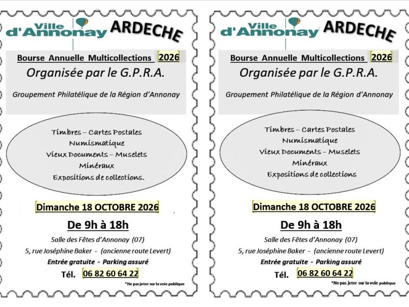 BOURSE ANNUELLE MULTICOLLECTION