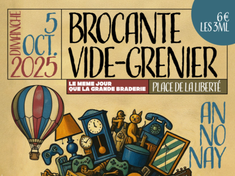 Brocante & Vide grenier - ANNONAY +