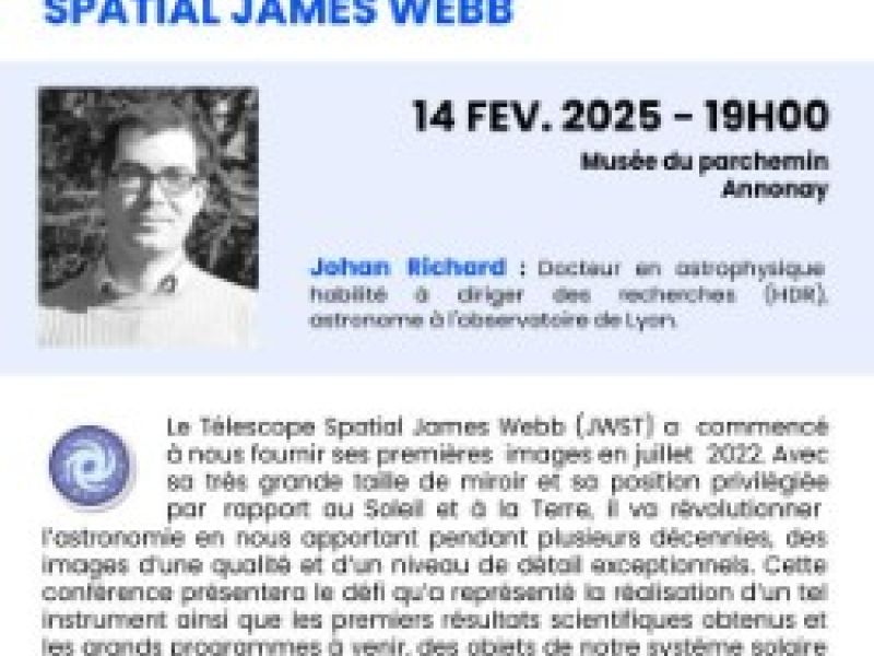 conférence scientifique organisée par Sciences pour tous