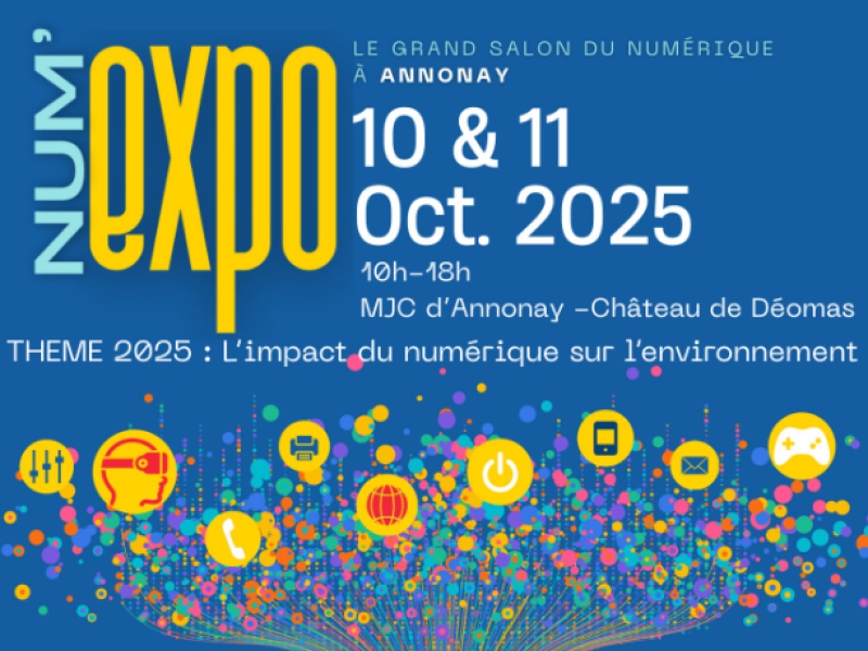 2e édition : Le grand salon du Numérique - NUM'EXPO