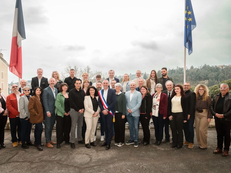 Installation du nouveau Conseil Municipal d'Annonay