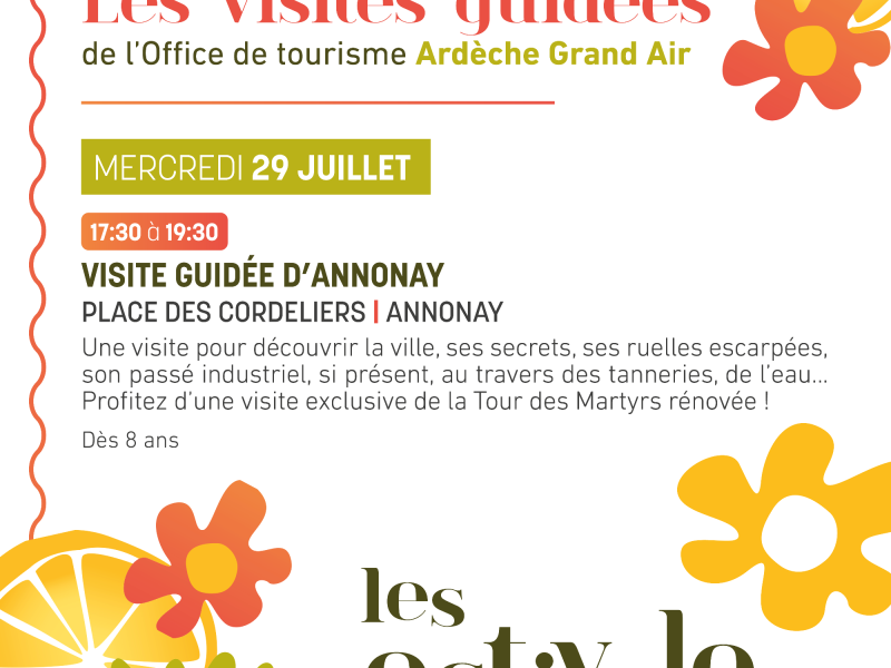 Visite guidée - Annonay
