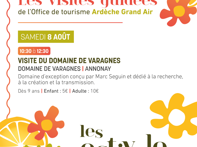 Visite guidée - Domaine de Varagnes