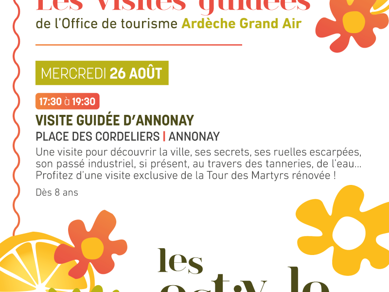 Visite guidée - Annonay